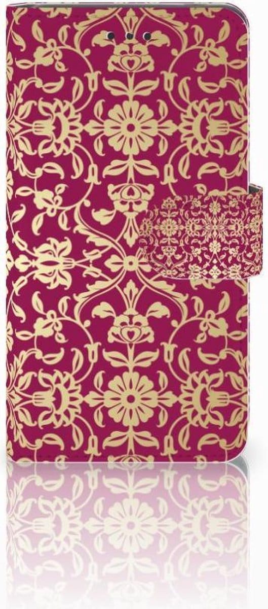 Boekhoesje voor Wallet Case Nokia 7 Barok Pink