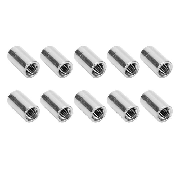 10 stuks Ronde Koppelmoer RVS Binnendraad M10 Connector Moer Kit voor Onderhoud