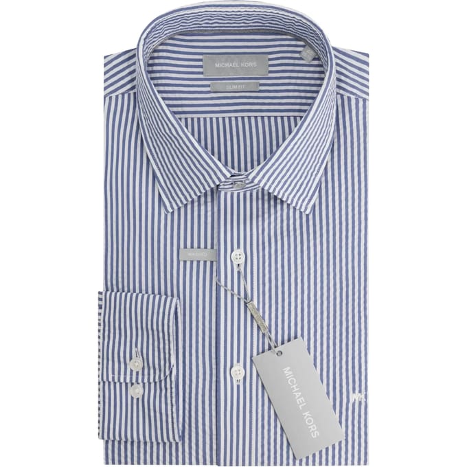 Gestreept shirt Michael Kors Seersucker