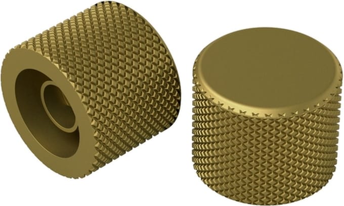 Glorious GMMK PRO 75% Rotary Knob - Goud - Upgrade accessoires - Goud