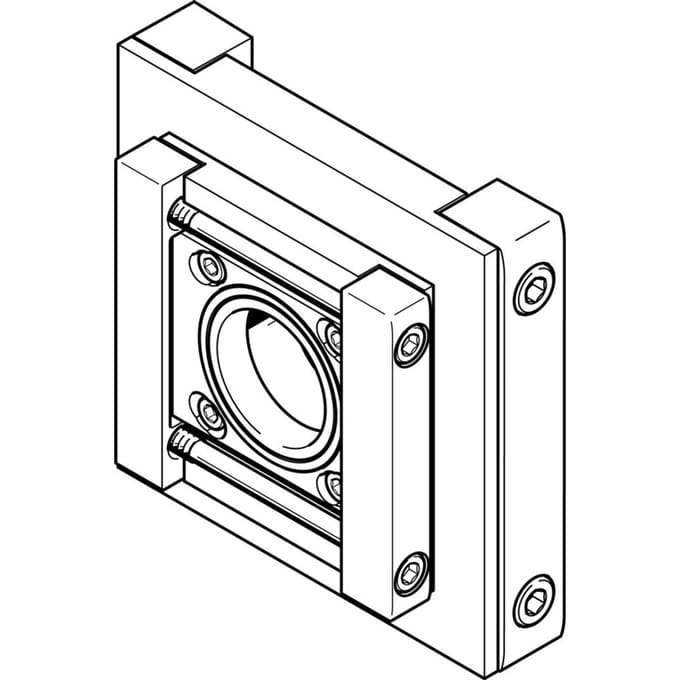 Festo Modulekoppelstuk - 552953 - P2YNB