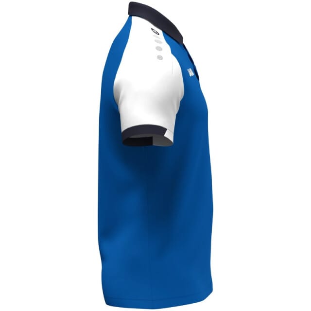 Jako Dynamic Polo Kinderen - Royal / Wit / Marine | Maat: 140