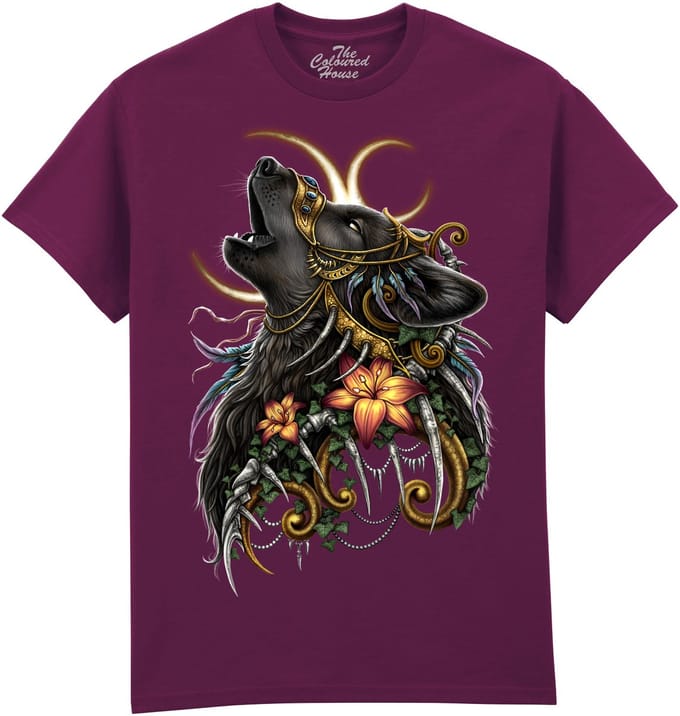 Howling Wolf The Coloured House T-shirt M