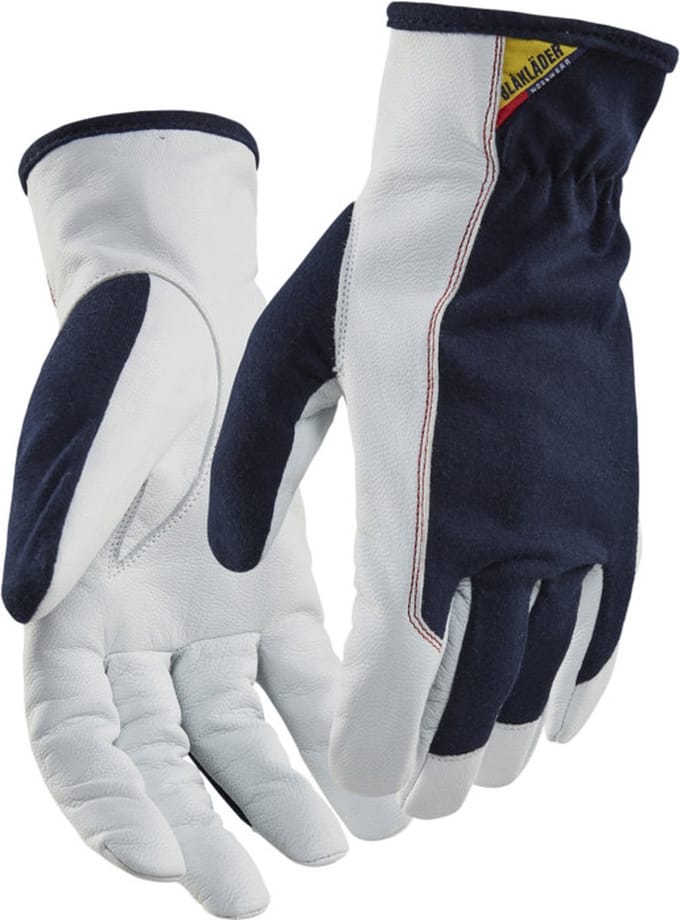 Blaklader Lederen handschoen 2803-1458 - Donkerblauw/Wit - 9