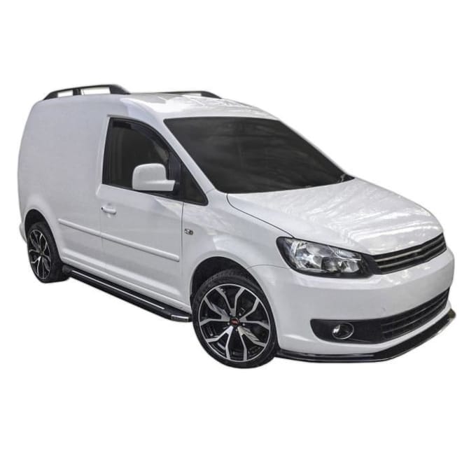 Déflecteurs d'air - SCOUTT - Volkswagen Caddy 2003-2020 - Fumé - Acrylique renforcé - Installation facile