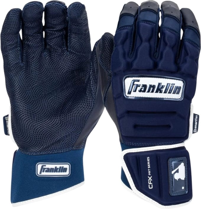 Franklin Honkbal/Softbal Slaghandschoenen Volwassenen| Maat S Kleur Navy