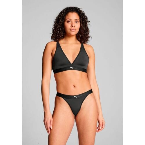 Puma Dames Sport Tanga String 2-pack Zwart-S