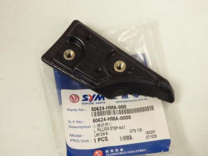 divers origineel plastic voor sym 250 gts scooter 50624-hma-000 nieuw
