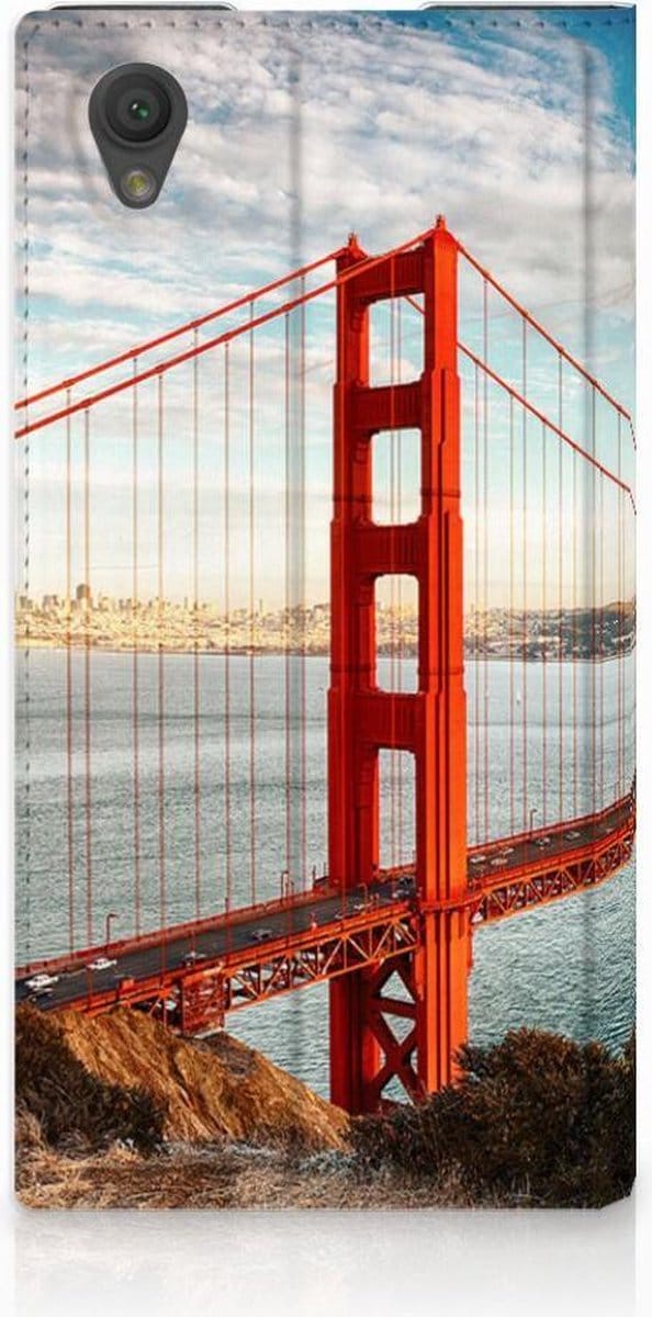 Sony Xperia L1 Book Cover Golden Gate Bridge
