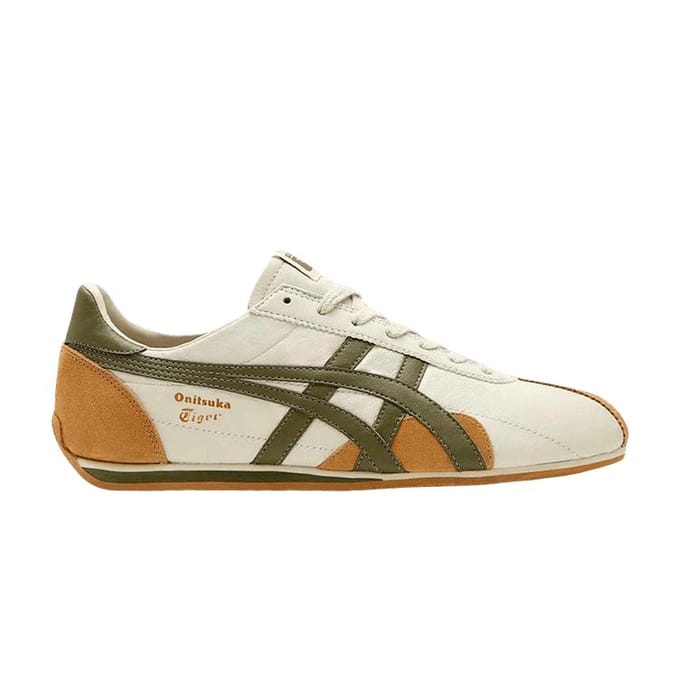 Onitsuka Tiger Runspark 'Beige Olijfgroen Mosterdgeel' 39 beige
