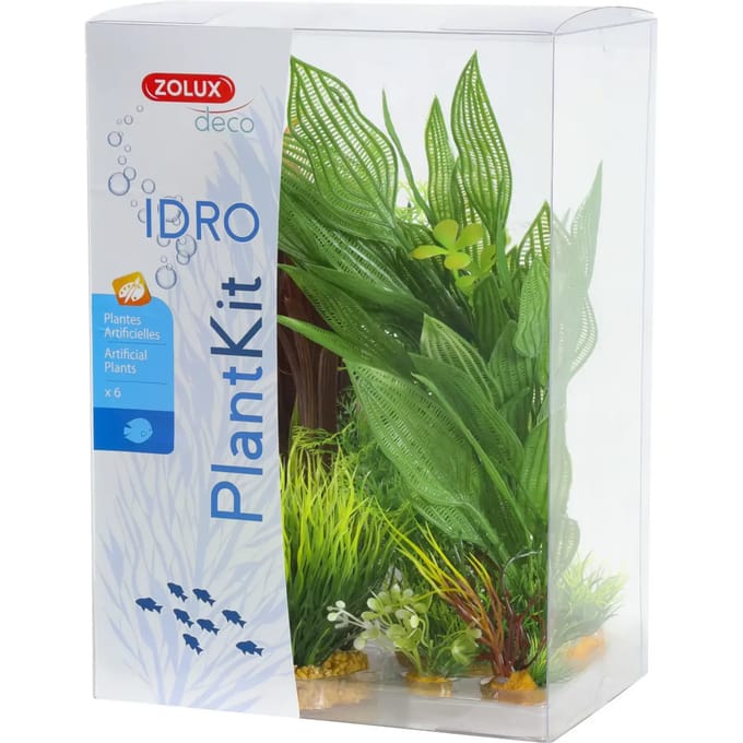 Plantkit decoratie Zolux idro n°2 (x6)