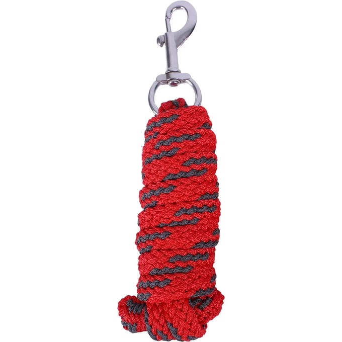 QHP - Halstertouw - Color - Fel Rood - 2m