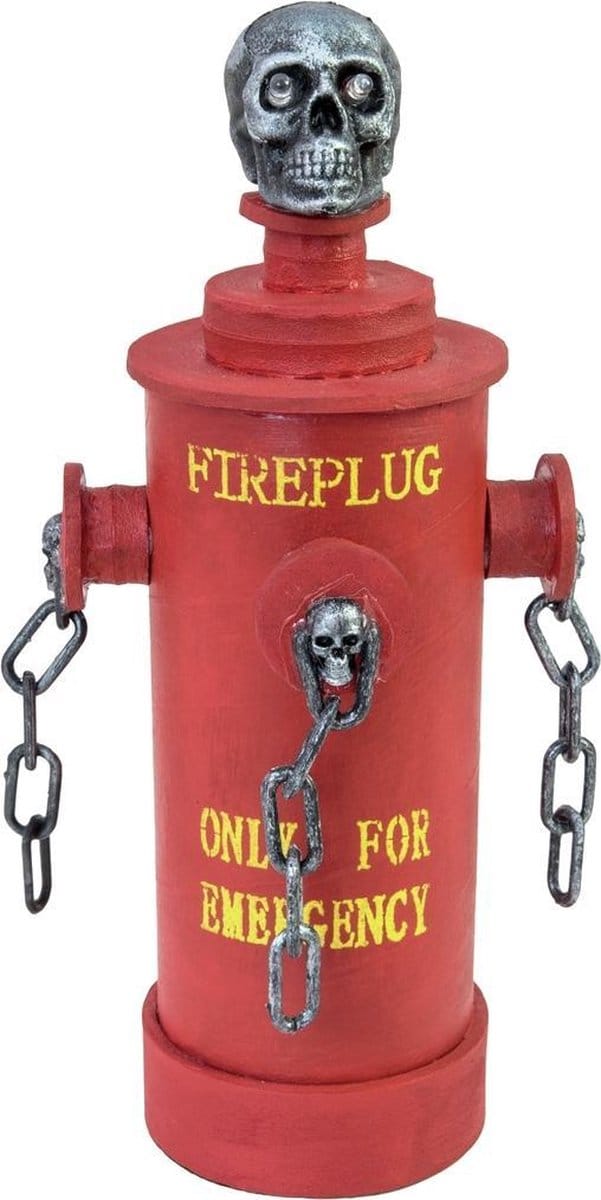 Europalms - Halloween - Decoratie - Versiering - Accesoires - Fire Hydrant 28x13x13cm