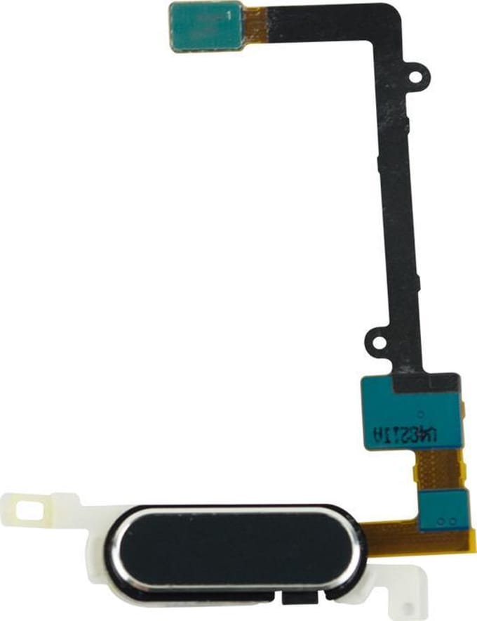 Home Button Flexkabel Geschikt voor Samsung Note 4 – Premium – Zwart