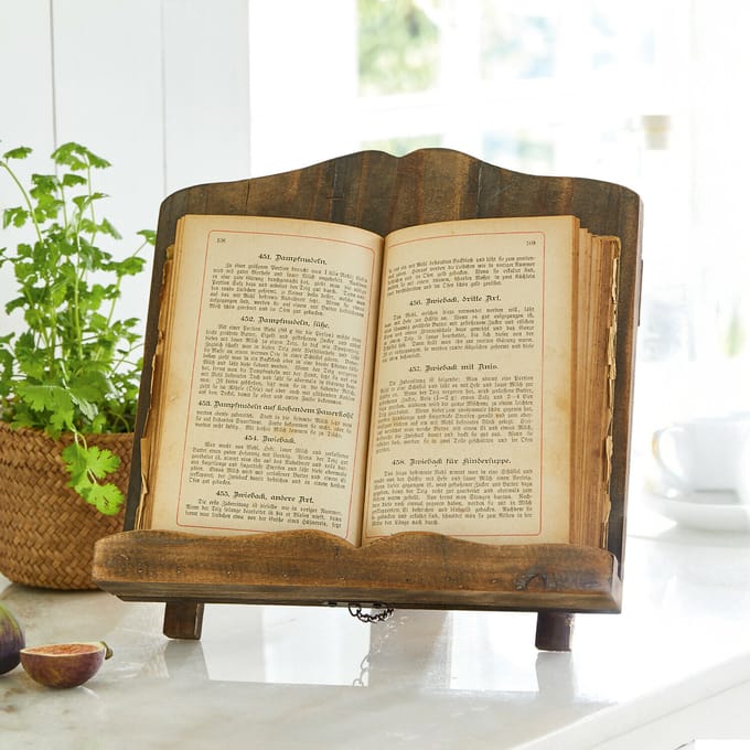 LOBERON Boekensteun Mags bruin