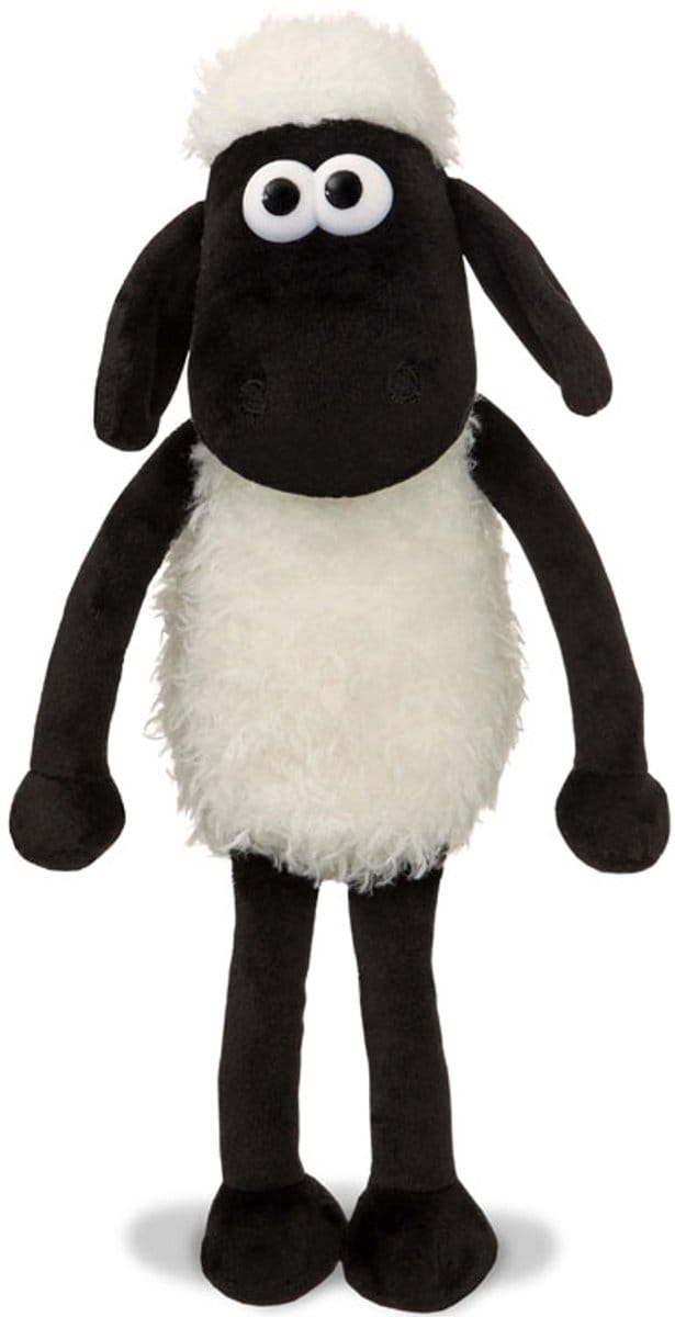 Knuffel Pluche Shaun het schaap/Shaun the Sheep - 20,5cm
