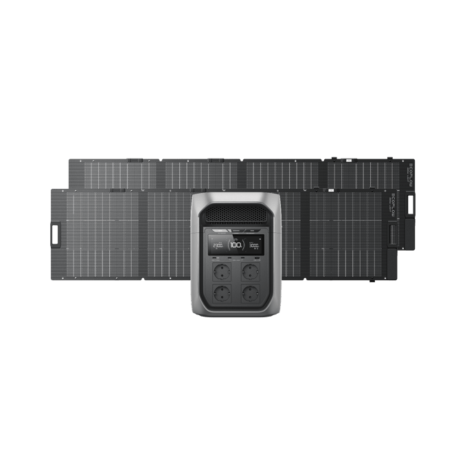 EcoFlow DELTA 3 Max Series Solar Generator (PV220W)