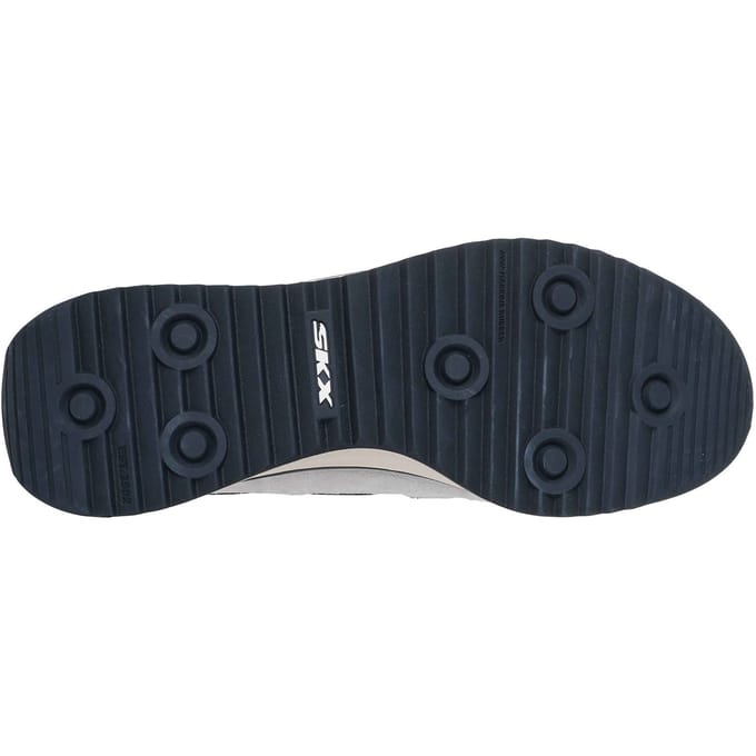 Skechers SKX 92 Spective Leren Heren Sneakers Wit/Zwart