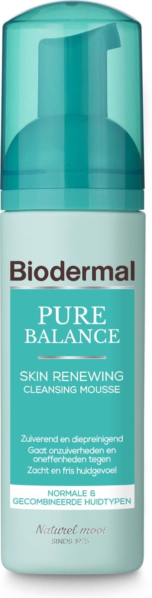 Biodermal Pure Balance Skin Renewing Cleansing Mousse 150ml