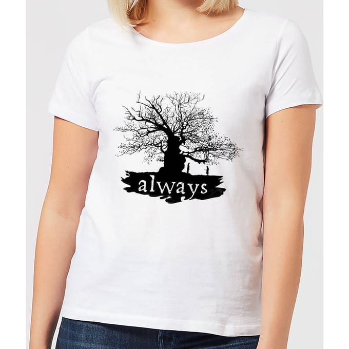 Harry Potter Always Tree dames t-shirt - Wit - XS