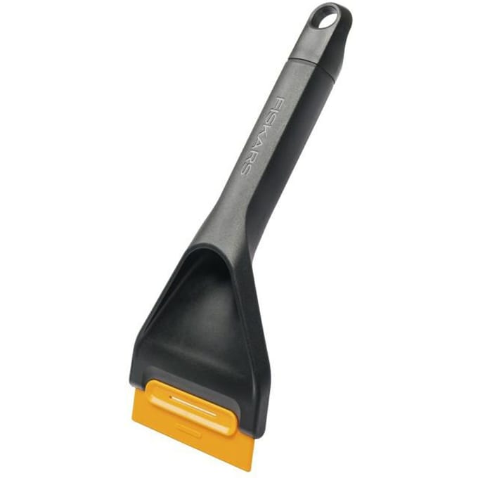 Fiskars Solid Serie - Dubbele Auto Schraper - Inwisselbaar Mes - Ergonomische Handgreep