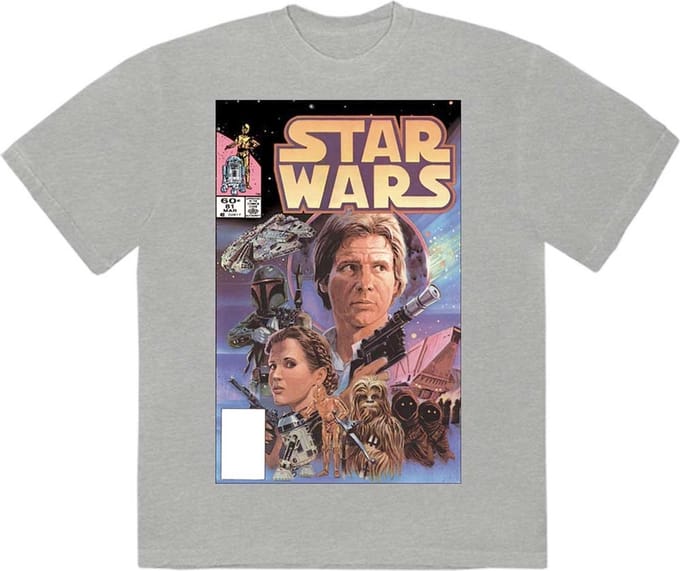 Disney Star Wars - The Original Marvel Years Vol.3 Heren T-shirt - M - Grijs