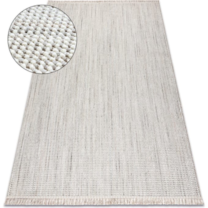 Kleden Rugsx Vloerkleed NANO EO78B Melange, lus, platgeweven wi 80x150 cm