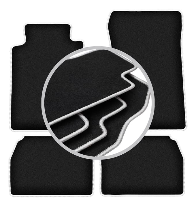 CARLUX-SILVER automatten voor: Mercedes C 190 W201 sedan (1982-1993)