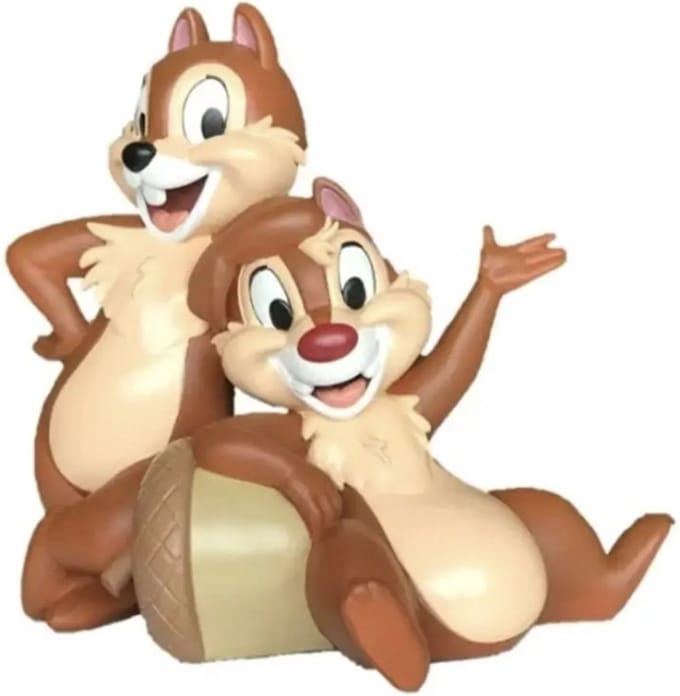 Disney - Knabbel en Babbel Standbeeld 32,5 x 21 x 31cm