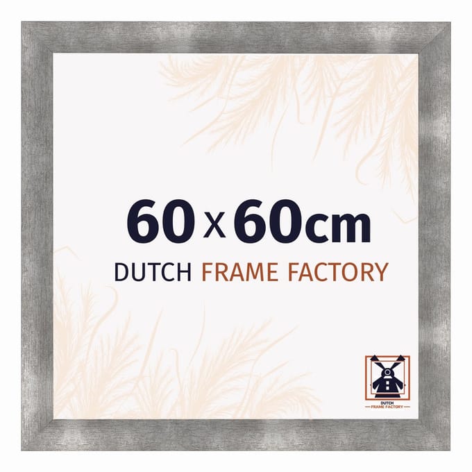 Fotolijst 60x60 cm - MDF - Metaal Vintage - Praag