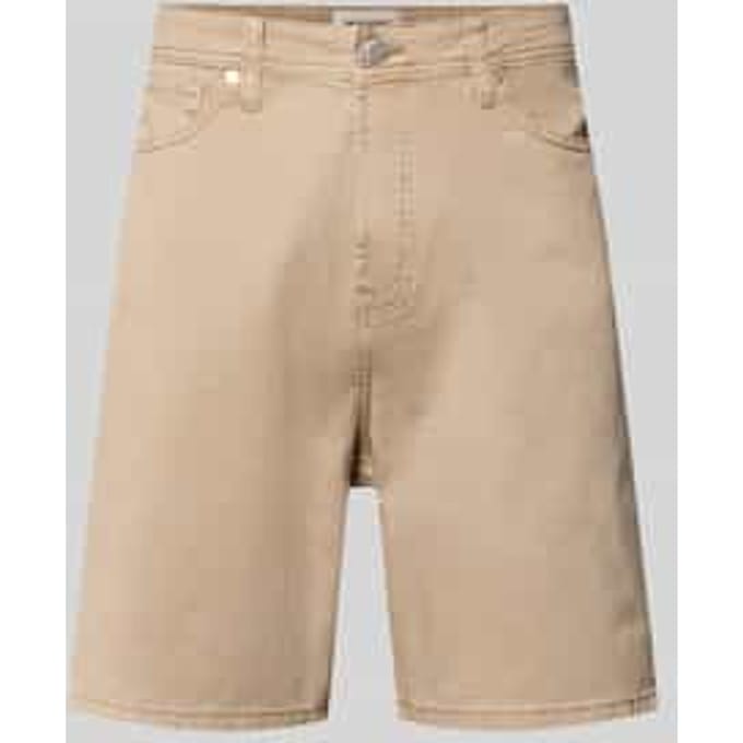 JACK & JONES Tony Original Shorts Mid loose fit - heren korte broek - beige (crockery)