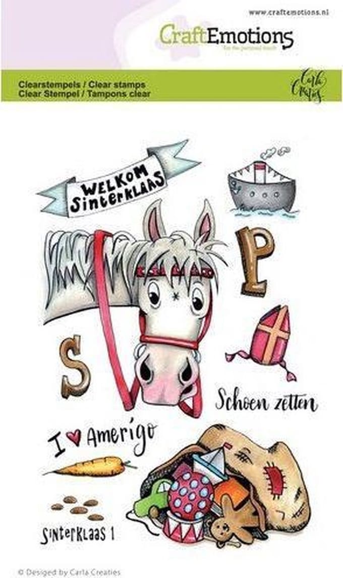 Clearstamps A6 - Sinterklaas 1 NL Carla Creaties