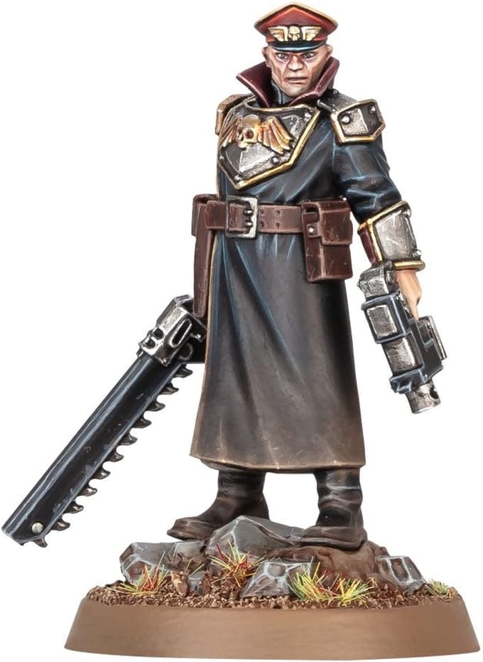 Beeldje Games Workshop Warhammer 40k - Astra Militarum Comissaire 2023
