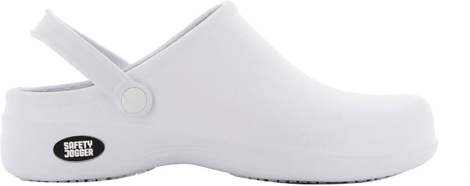 Oxypas Bestlight zorg klompen - Medisch - Anti-slip - Wit - Maat 43