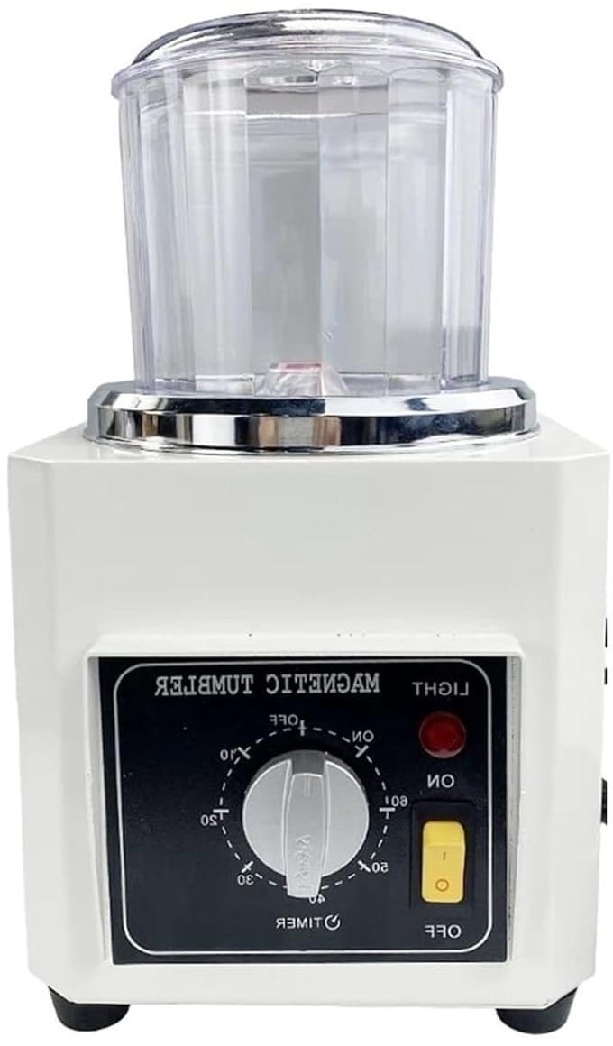 Magnetische Polijstmachine - Mini Polijster - Sieraden Afwerken - Magnetisch Glas - 4kg Gewicht - null