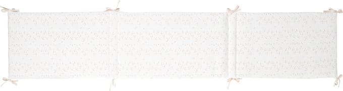 Nattou FLO, ERNEST & OLI Bedbumper - 180 cm - Wit