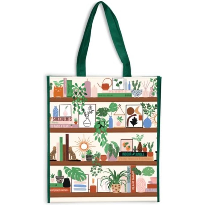 Plant Shelfie Reusable Shopping Bag - Galison