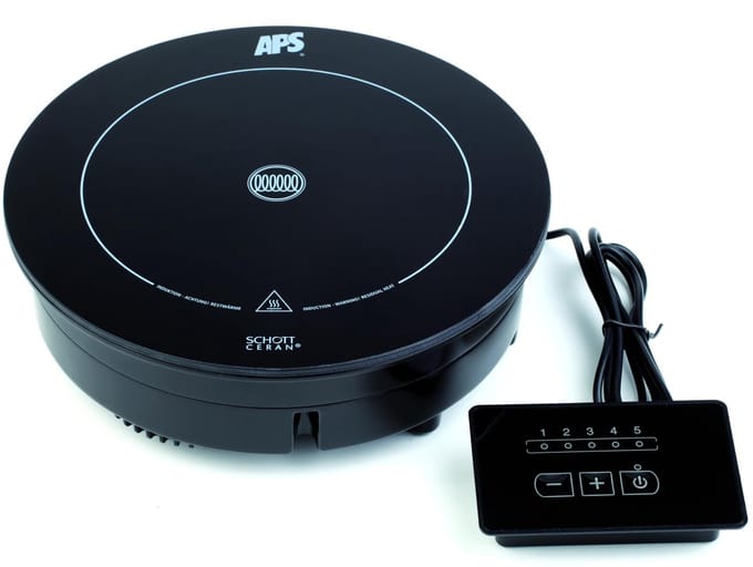 APS Inductieplaat - Kookplaataccessoire - Ø 24 cm - 5 L - Vaatwasserbestendig - Breukvast