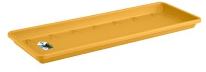 Balkonplank 40 - Buitenplaat voor Balkon - Ø 88 x H 2,8 cm - Honinggeel