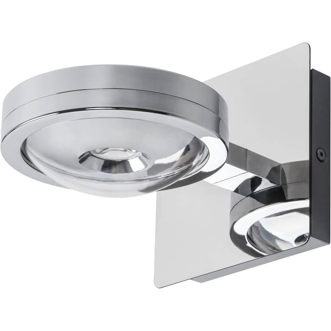 MEGATRON Solo Punto LED wandlamp, chroom