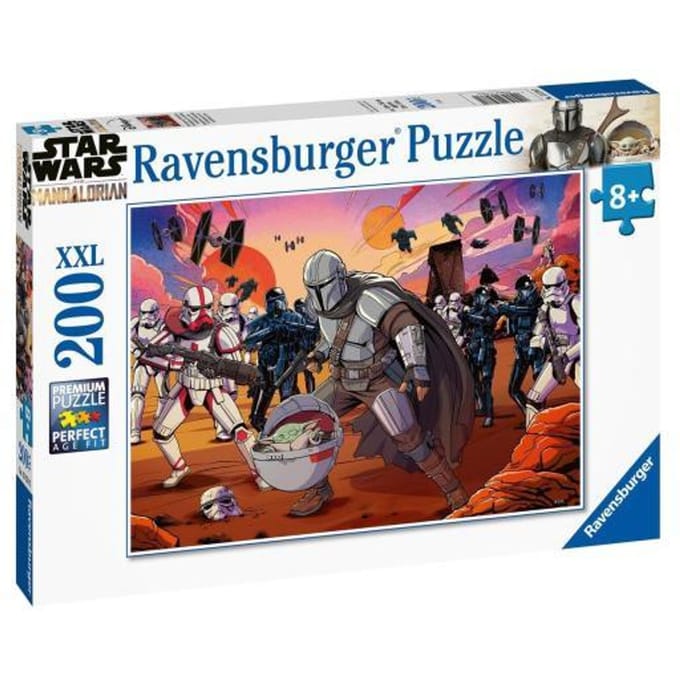 Ravensburger puzzel The Mandalorian de krachtmeting - legpuzzel - 200 stukjes