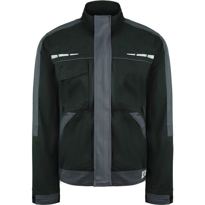 Dickies Grafter Duo Tone heren zwart/grijs werkjas