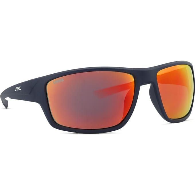 Uvex Sportstyle 230 Gespiegeld Zonnebril Blauw Mirror Red/CAT3