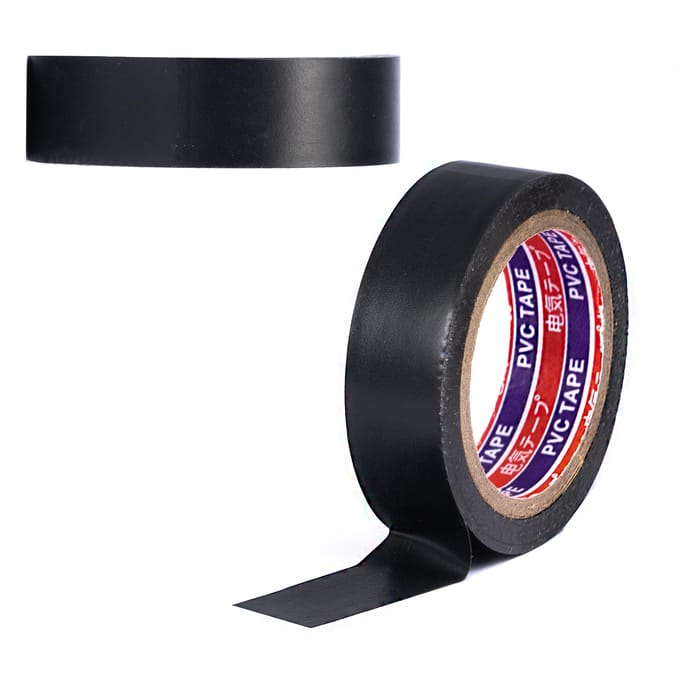 Rosfix Isolatietape Zelfklevend - Hoge Kwaliteit PVC Scheurvast - 16 mm×10 M, 0,13 Mm, 80°C