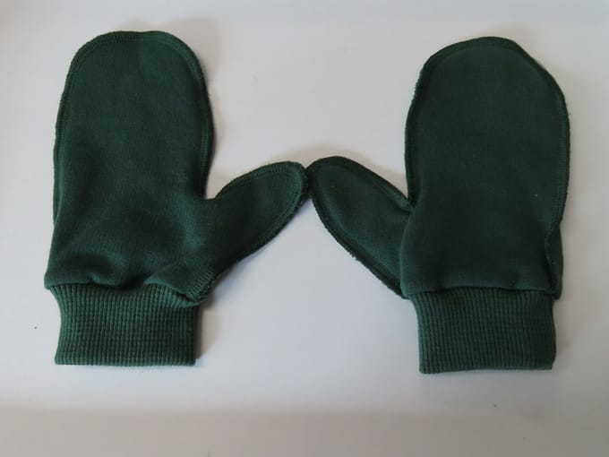 Wanten - Unie - Groen - Effen - T L 1/ 2 jaar
