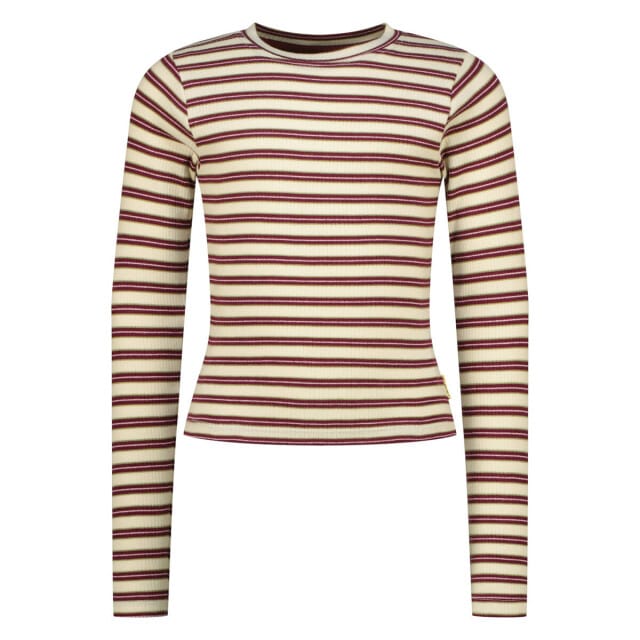 Meisjes T-shirt Icon stripe top