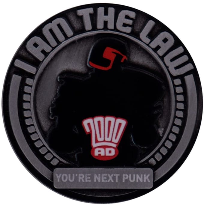 2000 AD Collectable Coin Judge Dredd Mega-City One Limited Edition