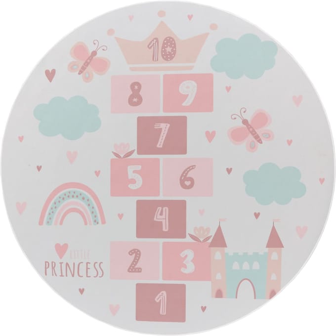 Kindertapijt Bini beige 200 cm rond