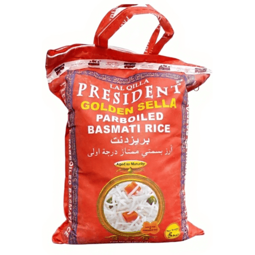 Président Golden Sella Basmati rijst parboiled - 5 kg