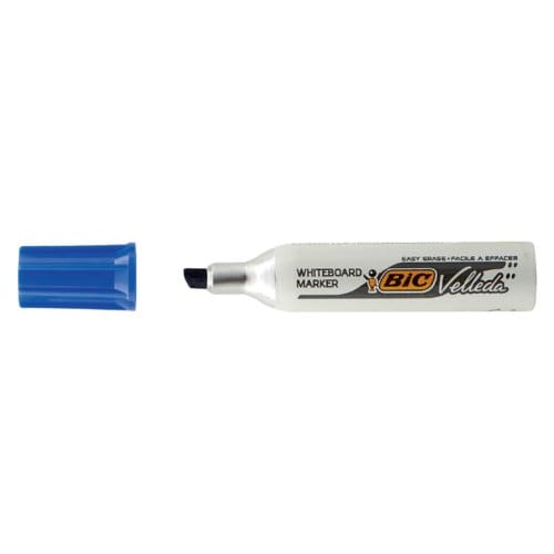Whiteboardmarker Bic Velleda 1781 schuin large blauw